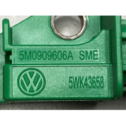 SENSOR IMPACTO LATERAL AIRBAG SIEMENS 5WK43658 VAG 5M0909606A - NUEVO