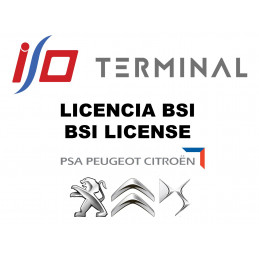 I/O TERMINAL PSA BSI SOFTWARE LICENSE