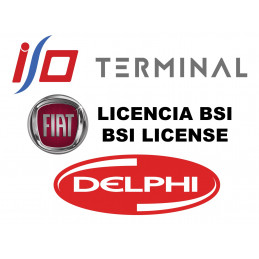 LICENCIA SOFTWARE FIAT BSI 2 I/O TERMINAL (DELPHI BSI)