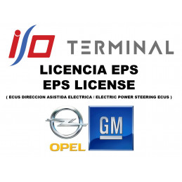 I/O TERMINAL OPEL EPS SOFTWARE LICENSE