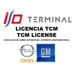 I/O TERMINAL OPEL TCM SOFTWARE LICENSE