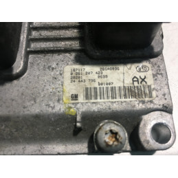 ECU MOTOR BOSCH ME7.6H4 0261207423 OPEL 24443796 AX