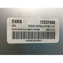 ECU MOTOR DELPHI DELCO HSFI-2.5 OPEL 12237450 DXKB