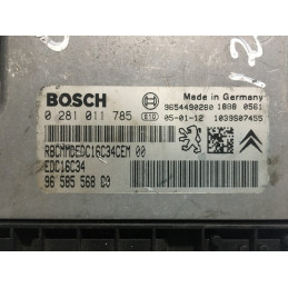 ECU MOTOR BOSCH EDC16C34-2.50 0281011785 PSA 9658556880