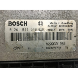 ECU MOTOR BOSCH EDC16C3-10.22 0281011549 RENAULT 8200391966 8200370779