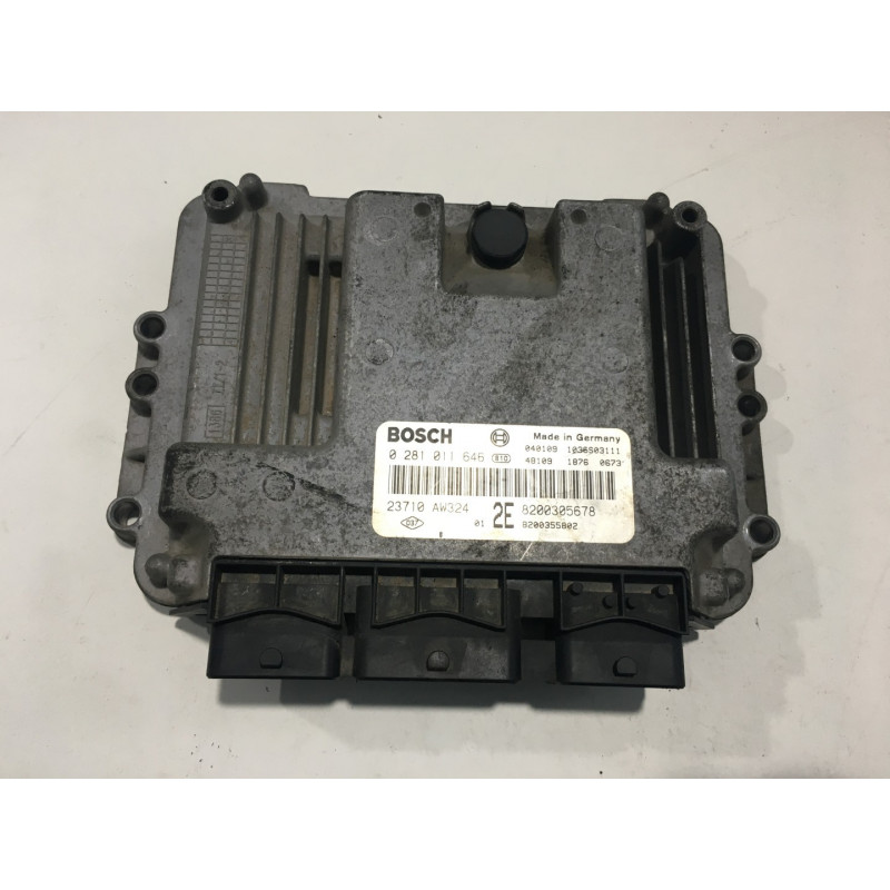 ECU BOSCH EDC16C3-10.22 0281011646 NISSAN PRIMERA III (P12) 1.9 DCI 120CV 23710AW324 / SW 1037369204