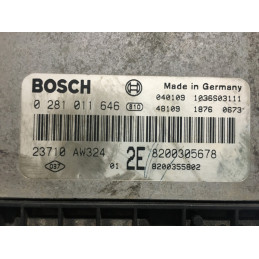 ECU BOSCH EDC16C3-10.22 0281011646 NISSAN PRIMERA 1.9 DCI 23710AW324 / SW 1037369204
