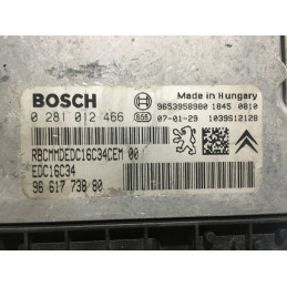 ECU MOTOR BOSCH EDC16C34-2.10 0281012466 PSA 9661773880