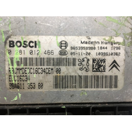 ECU MOTOR BOSCH EDC16C34-2.10 0281012466 PSA 9661135380