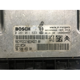 ECU MOTOR BOSCH EDC16C34-2.10 0281011633 PSA 9658945280