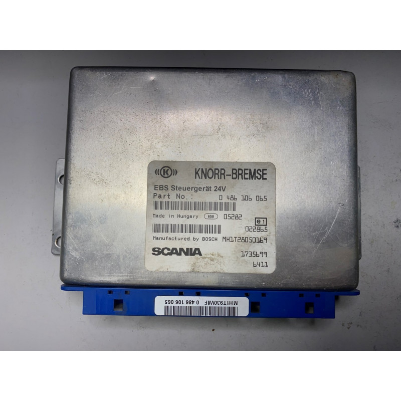 BRAKES ECU EBS KNORR-BREMSE BOSCH 0486106065 SCANIA 1735699