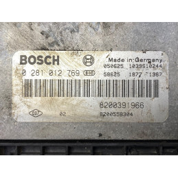 ECU MOTOR BOSCH EDC16C3 0281012769 RENAULT 8200391966 8200558304