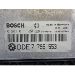 ENGINE ECU BOSCH EDC16C1-4.41 0281011120  BMW DDE 7795553