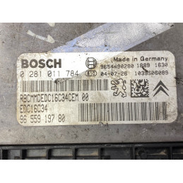 ECU MOTOR BOSCH EDC16C34-2.50 0281011784 PSA 9655919780