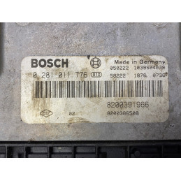 ECU MOTOR BOSCH EDC16C3-10.22 0281011776 RENAULT 8200391966 8200386508