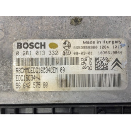 ECU MOTOR BOSCH EDC16C34-4.11 0281013332 PSA 9664257580