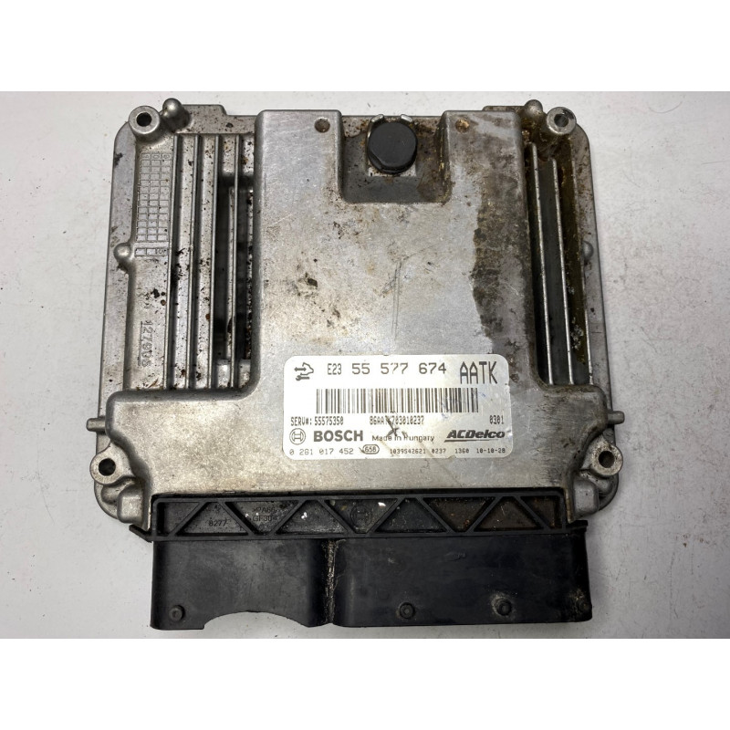 ECU MOTOR BOSCH EDC17C18-3.15 0281017452 OPEL 55577674 AATK