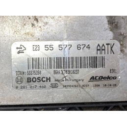 ECU MOTOR BOSCH EDC17C18-3.15 0281017452 OPEL 55577674 AATK