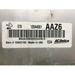 ECU MOTOR ACDELCO E78 OPEL 12644081 AAZ6