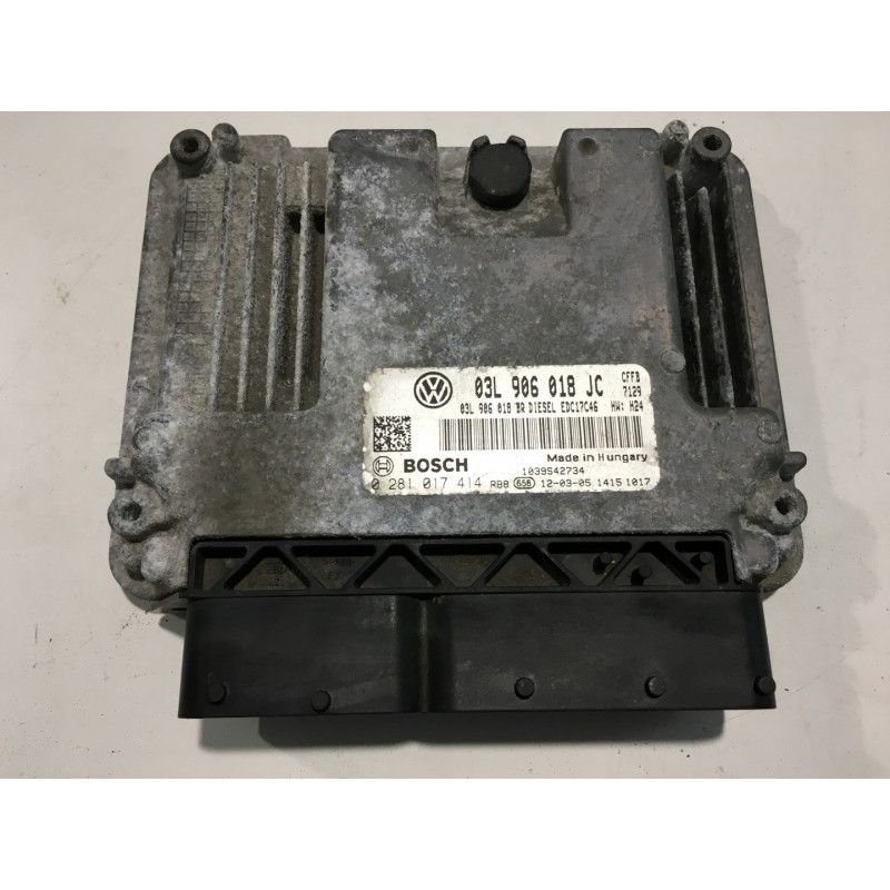 ENGINE ECU BOSCH EDC17C46-2.7 0281017414 VAG 03L906018JC