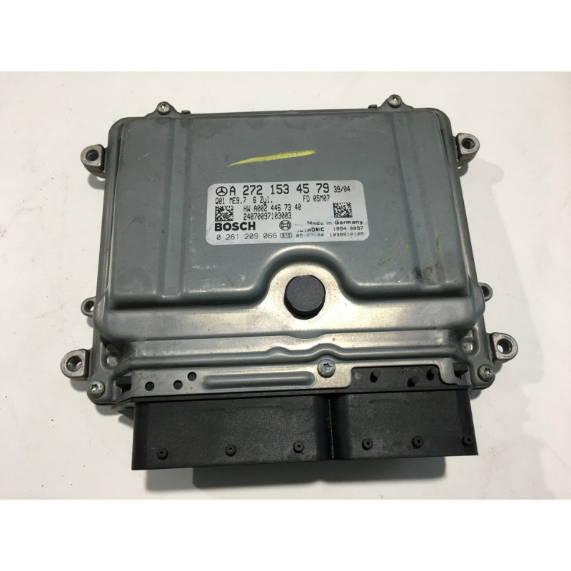 ECU BOSCH ME9.7 0261209066 MERCEDES R171 SLK280 II 3.0i 170KW 231HP A2721534579 / SW 1037381681