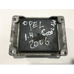ECU BOSCH ME7.6.2 0261208255 OPEL MERIVA I (A) 1.4i 66KW 90CV L4 16V Z14XEP 55353613 TT / SW 1037382888