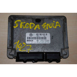 ECU MOTOR BOSCH EDC15V-5.45 0281010182 SKODA OCTAVIA I (1U) 1.9 TDI 81KW 110CV 038906018GN - CON INMOVILIZADOR ANULADO