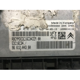 ECU MOTOR BOSCH EDC16C34-4.11 0281012985 PSA 9661204380