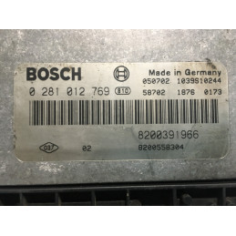 ECU MOTOR BOSCH EDC16C3 0281012769 RENAULT 8200391966 8200558304