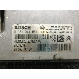 ECU MOTOR BOSCH EDC16C34-4.10 0281011561 PSA 9656974780