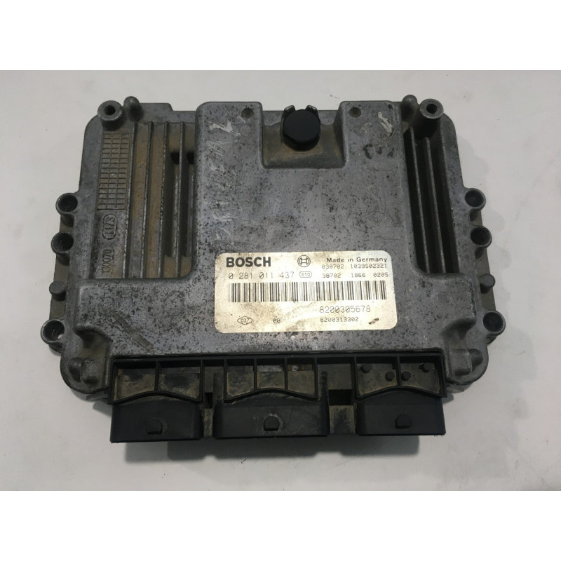 ECU MOTOR BOSCH EDC16C3-10.22 0281011437 NISSAN 8200305678 8200313302