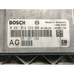 ECU MOTOR BOSCH EDC16C9-3.21 0281012533 OPEL 55197152