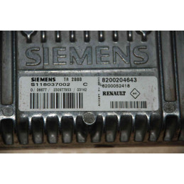 ECU CAJA CAMBIOS SIEMENS S118037002C RENAULT 8200204643