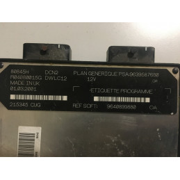 ECU MOTOR LUCAS DCN2 R04080015G PSA 9639587680 