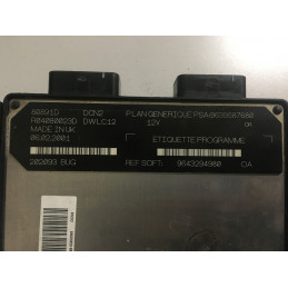 ECU MOTOR LUCAS DCN2 R04080023D PSA 9639587680