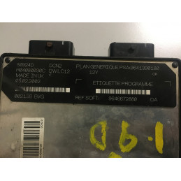 ECU MOTOR LUCAS DCN2 R04080030C PSA 9641390180 9646672880