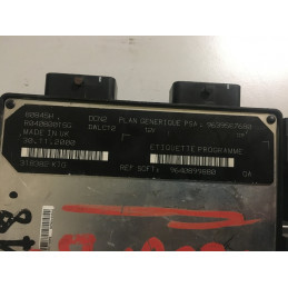 ECU MOTOR LUCAS DCN2 R04080015G PSA 9639587680 