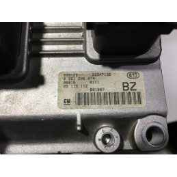 ECU MOTOR BOSCH ME7.6H4 0261206074 OPEL 09115112 BZ