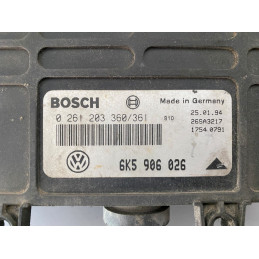 ECU MOTOR BOSCH MA1.2.3 0261203360/361 VAG 6K5906026