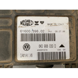 ECU MOTOR MAGNETI MARELLI IAW 1AV.V6 61600.398.02 VAG 6K0906030D