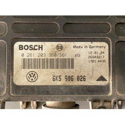 ECU MOTOR BOSCH MA1.2.3 0261203360/361 VAG 6K5906026