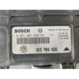 ECU MOTOR BOSCH MA1.2.3 0261203360/361 VAG 6K5906026