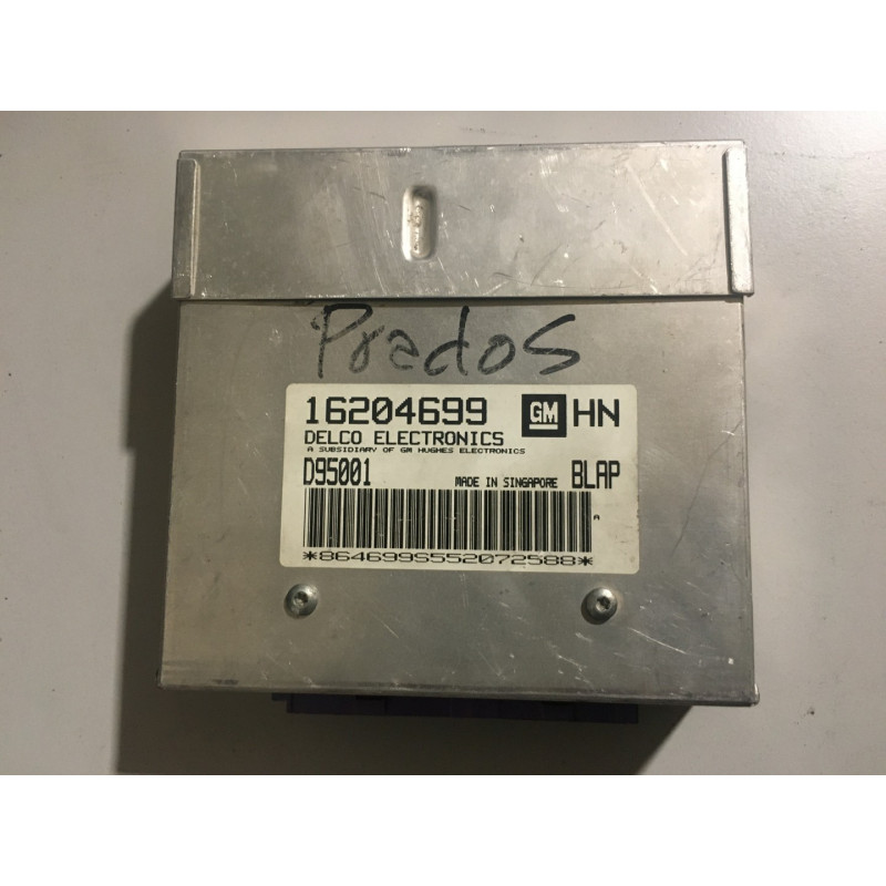 ECU MOTOR DELCO OPEL 16204699 HN BLAP ECU MOTOR DELCO OPEL 16204699 HN BLAP