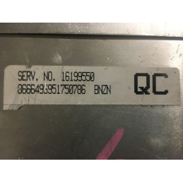 ECU MOTOR DELCO 16199550 DAEWOO QC