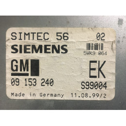 SIEMENS SIMTEC 56 5WK9073 OPEL 90506365