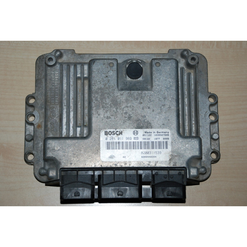 ECU BOSCH EDC15C13-6.1 0281011969 RENAULT LAGUNA II 1.9 DCI 92CV 8200311539 8200440204 - SW 1037372918 8200473963 - VIRGEN