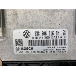 ECU MOTOR BOSCH MED17.5.5 0261S06488 VAG 03C906016BM