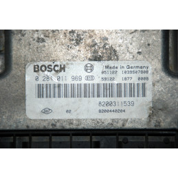 ECU BOSCH EDC15C13-6.1 0281011969 RENAULT LAGUNA II 1.9 DCI 92CV 8200311539 8200440204 - SW 1037372918 8200473963 - VIRGEN