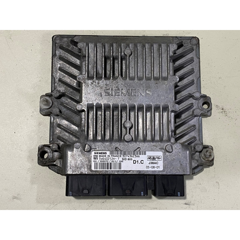 ECU MOTOR SIEMENS SID803 5WS40212H-T VOLVO 30743623AA