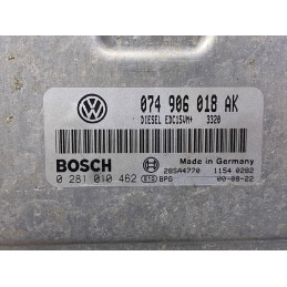 ECU MOTOR BOSCH EDC15VM+2.V1 0281010462 VAG 074906018AK